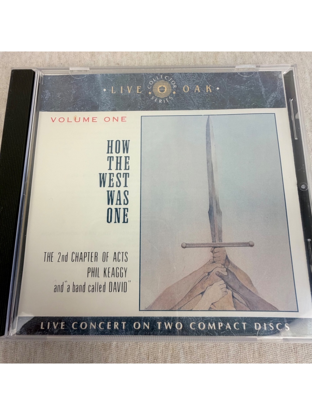 2nd Chapter of Acts Phil Keaggy How the West Was One Vol 1 CD 1990 Live Oak